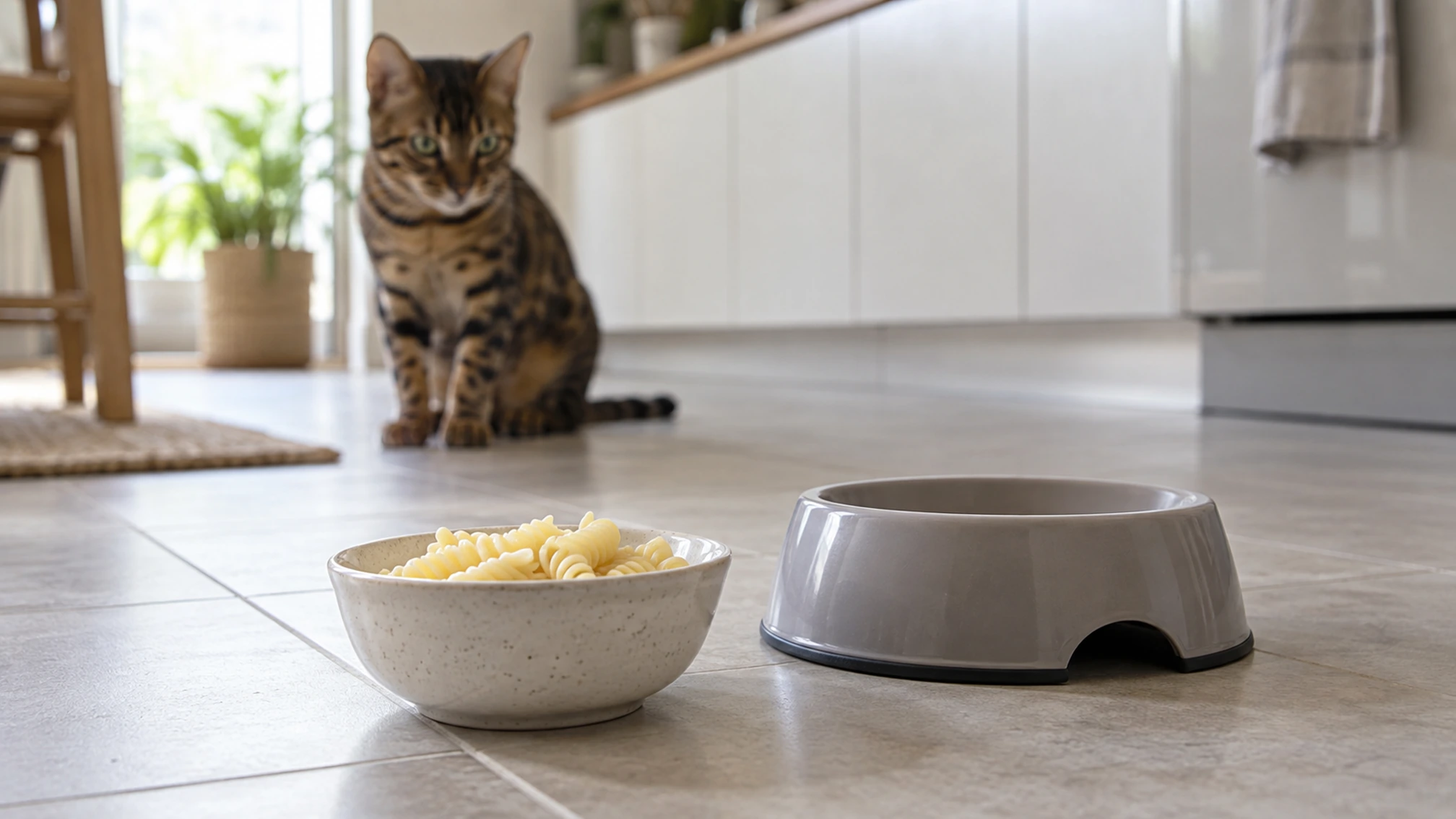Détail illustratif pour Est ce que les chats peuvent manger des pâtes sans danger
